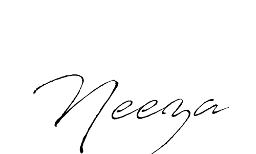 if you are searching for the best signature style for your name Neeza. so please give up your signature search. here we have designed multiple signature styles  using Antro_Vectra. Neeza signature style 6 images and pictures png