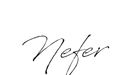 You should practise on your own different ways (Antro_Vectra) to write your name (Nefer) in signature. don't let someone else do it for you. Nefer signature style 6 images and pictures png