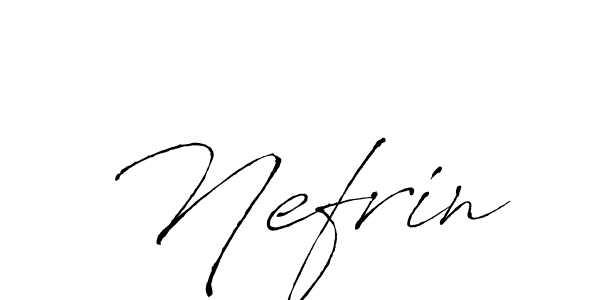 if you are searching for the best signature style for your name Nefrin. so please give up your signature search. here we have designed multiple signature styles  using Antro_Vectra. Nefrin signature style 6 images and pictures png