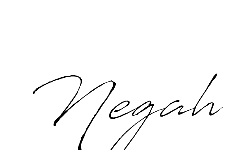 Make a beautiful signature design for name Negah. With this signature (Antro_Vectra) style, you can create a handwritten signature for free. Negah signature style 6 images and pictures png