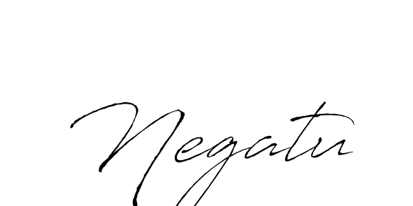 Make a beautiful signature design for name Negatu. With this signature (Antro_Vectra) style, you can create a handwritten signature for free. Negatu signature style 6 images and pictures png