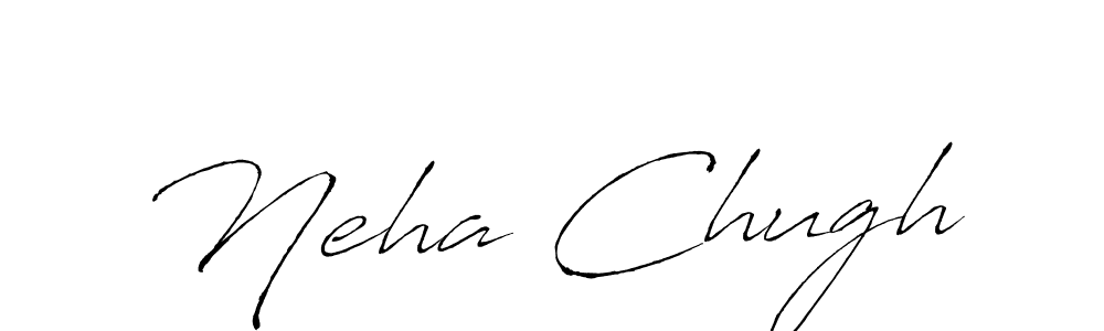 Make a beautiful signature design for name Neha Chugh. With this signature (Antro_Vectra) style, you can create a handwritten signature for free. Neha Chugh signature style 6 images and pictures png