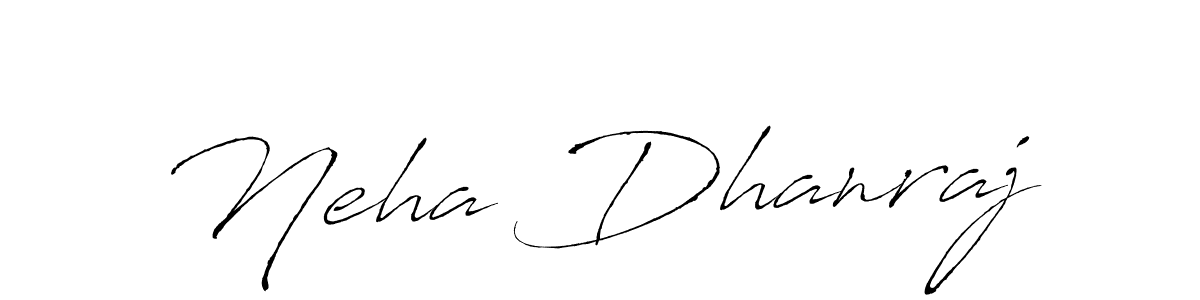 Create a beautiful signature design for name Neha Dhanraj. With this signature (Antro_Vectra) fonts, you can make a handwritten signature for free. Neha Dhanraj signature style 6 images and pictures png