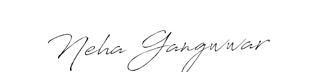 Make a beautiful signature design for name Neha Gangwwar. Use this online signature maker to create a handwritten signature for free. Neha Gangwwar signature style 6 images and pictures png