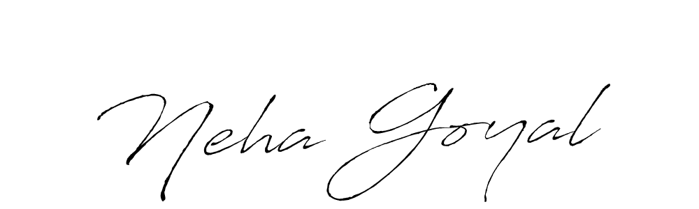 Use a signature maker to create a handwritten signature online. With this signature software, you can design (Antro_Vectra) your own signature for name Neha Goyal. Neha Goyal signature style 6 images and pictures png