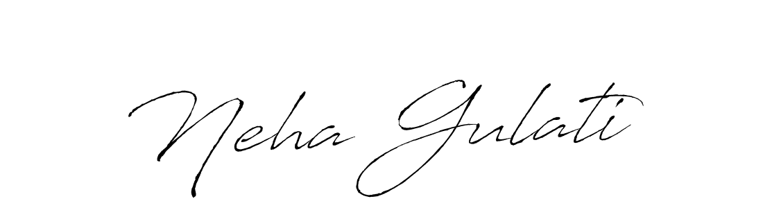 Also we have Neha Gulati name is the best signature style. Create professional handwritten signature collection using Antro_Vectra autograph style. Neha Gulati signature style 6 images and pictures png