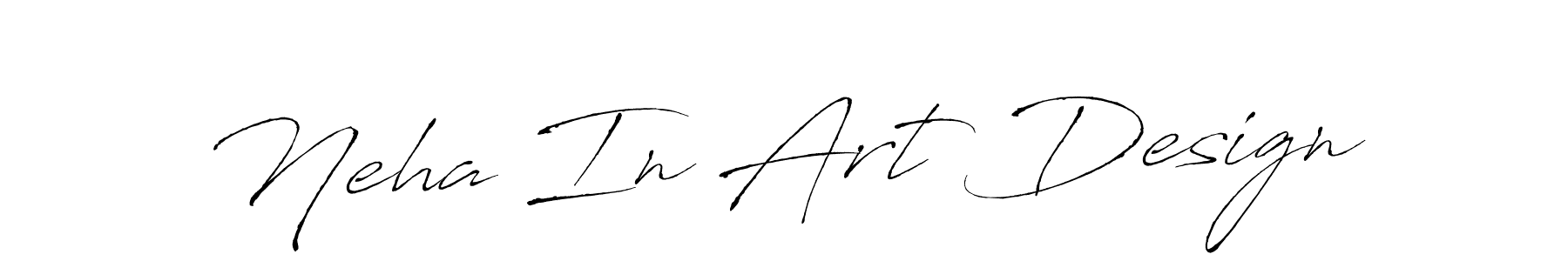 Also we have Neha In Art Design name is the best signature style. Create professional handwritten signature collection using Antro_Vectra autograph style. Neha In Art Design signature style 6 images and pictures png