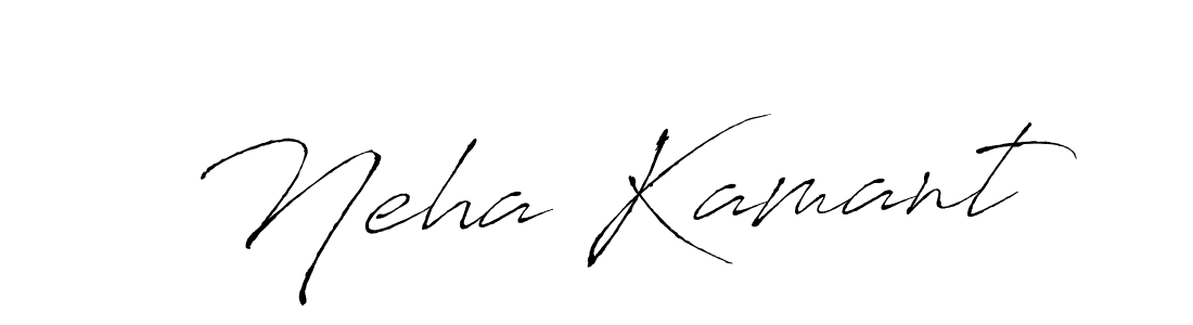 Make a beautiful signature design for name Neha Kamant. Use this online signature maker to create a handwritten signature for free. Neha Kamant signature style 6 images and pictures png