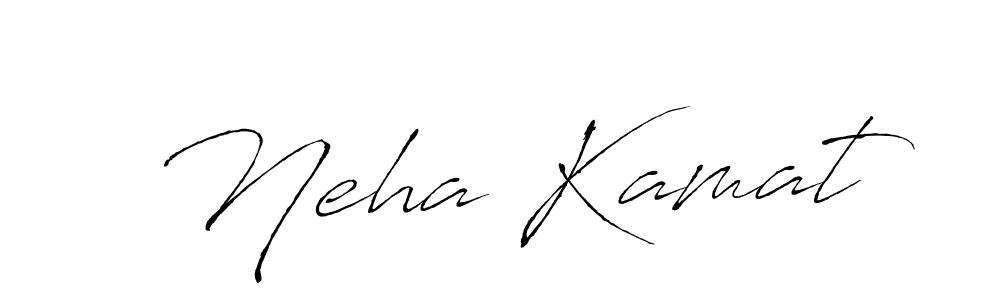 Use a signature maker to create a handwritten signature online. With this signature software, you can design (Antro_Vectra) your own signature for name Neha Kamat. Neha Kamat signature style 6 images and pictures png