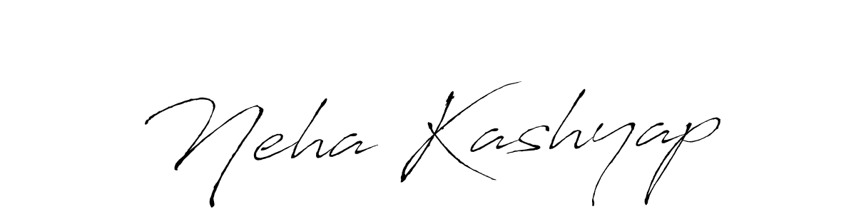 How to make Neha Kashyap name signature. Use Antro_Vectra style for creating short signs online. This is the latest handwritten sign. Neha Kashyap signature style 6 images and pictures png