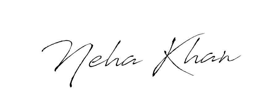 The best way (Antro_Vectra) to make a short signature is to pick only two or three words in your name. The name Neha Khan include a total of six letters. For converting this name. Neha Khan signature style 6 images and pictures png