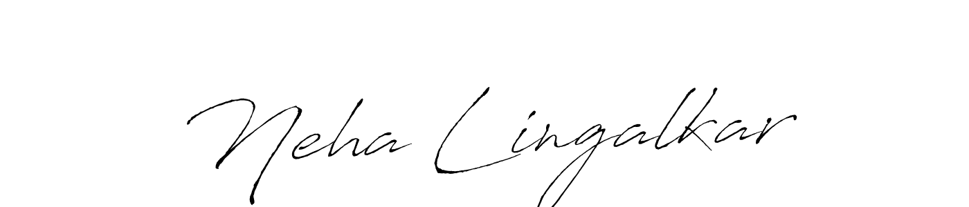 How to make Neha Lingalkar signature? Antro_Vectra is a professional autograph style. Create handwritten signature for Neha Lingalkar name. Neha Lingalkar signature style 6 images and pictures png