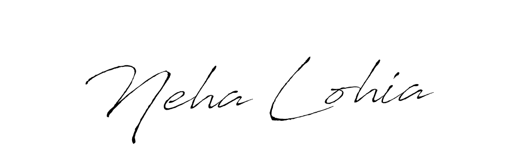 Antro_Vectra is a professional signature style that is perfect for those who want to add a touch of class to their signature. It is also a great choice for those who want to make their signature more unique. Get Neha Lohia name to fancy signature for free. Neha Lohia signature style 6 images and pictures png