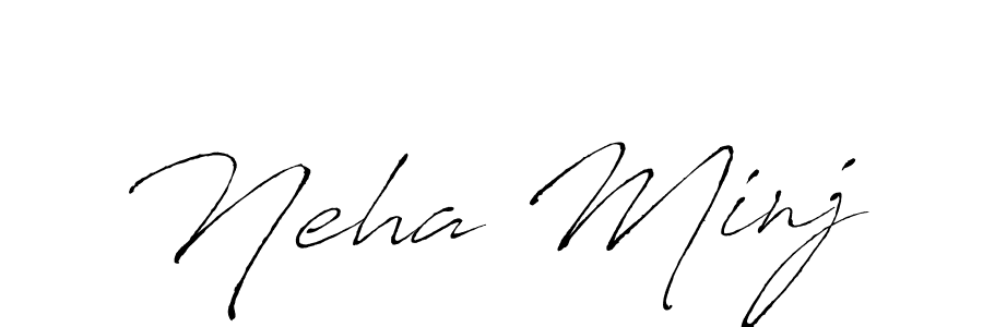 Best and Professional Signature Style for Neha Minj. Antro_Vectra Best Signature Style Collection. Neha Minj signature style 6 images and pictures png