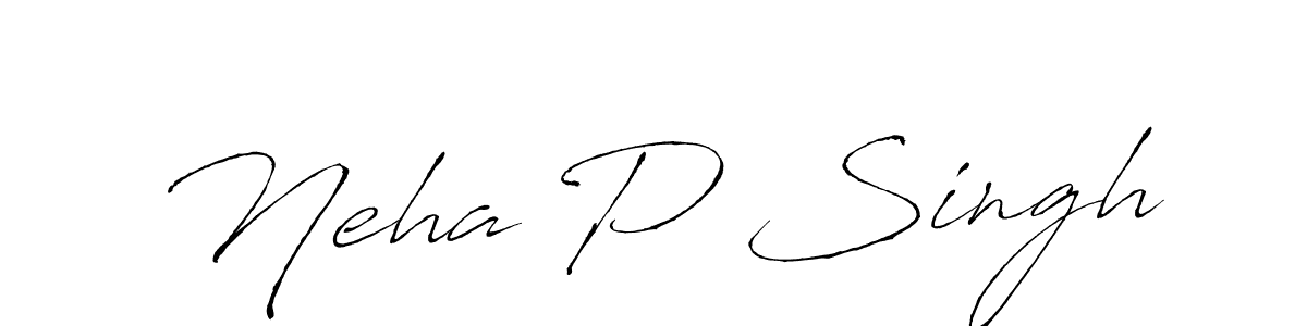 Use a signature maker to create a handwritten signature online. With this signature software, you can design (Antro_Vectra) your own signature for name Neha P Singh. Neha P Singh signature style 6 images and pictures png