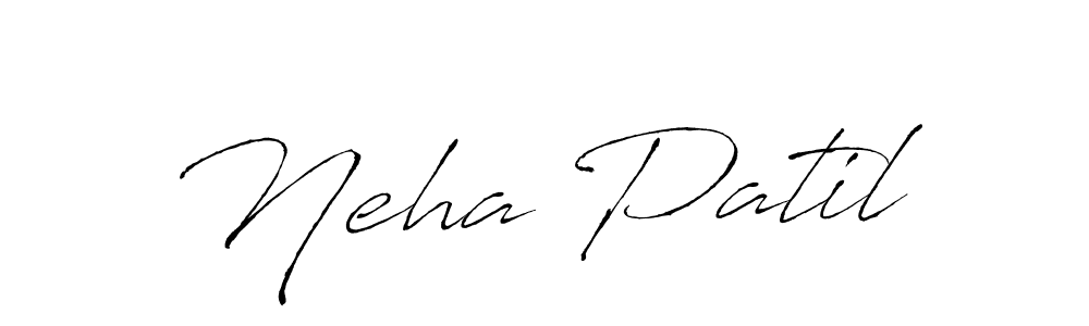 Create a beautiful signature design for name Neha Patil. With this signature (Antro_Vectra) fonts, you can make a handwritten signature for free. Neha Patil signature style 6 images and pictures png