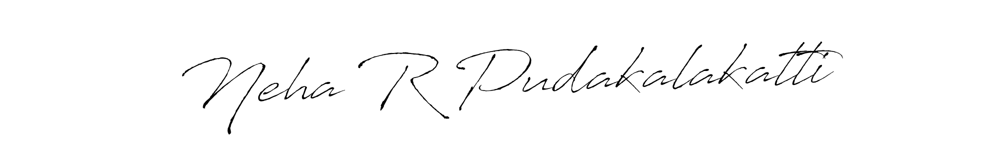 Make a short Neha R Pudakalakatti signature style. Manage your documents anywhere anytime using Antro_Vectra. Create and add eSignatures, submit forms, share and send files easily. Neha R Pudakalakatti signature style 6 images and pictures png