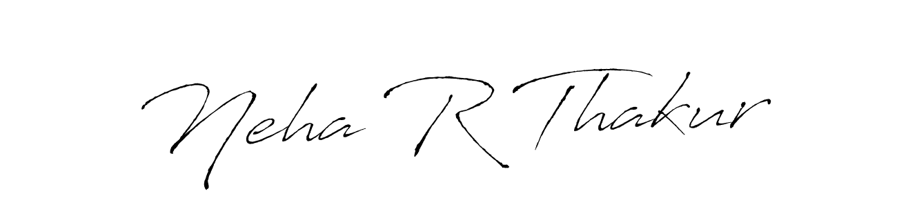 Make a short Neha R Thakur signature style. Manage your documents anywhere anytime using Antro_Vectra. Create and add eSignatures, submit forms, share and send files easily. Neha R Thakur signature style 6 images and pictures png