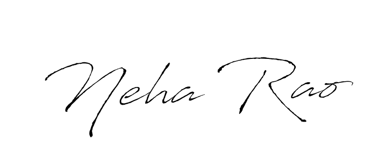 Create a beautiful signature design for name Neha Rao. With this signature (Antro_Vectra) fonts, you can make a handwritten signature for free. Neha Rao signature style 6 images and pictures png