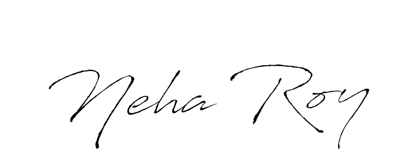 Design your own signature with our free online signature maker. With this signature software, you can create a handwritten (Antro_Vectra) signature for name Neha Roy. Neha Roy signature style 6 images and pictures png