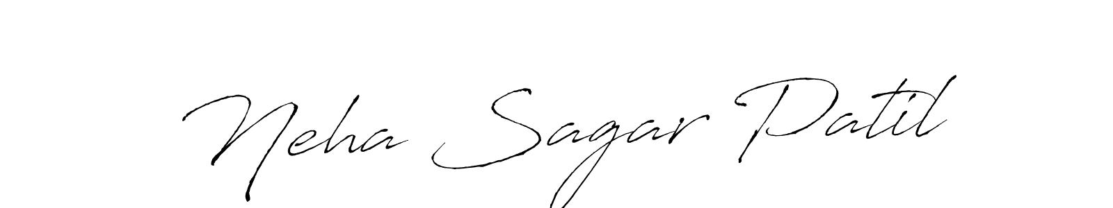 Neha Sagar Patil stylish signature style. Best Handwritten Sign (Antro_Vectra) for my name. Handwritten Signature Collection Ideas for my name Neha Sagar Patil. Neha Sagar Patil signature style 6 images and pictures png