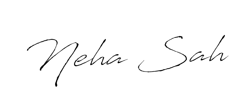 Make a beautiful signature design for name Neha Sah. Use this online signature maker to create a handwritten signature for free. Neha Sah signature style 6 images and pictures png