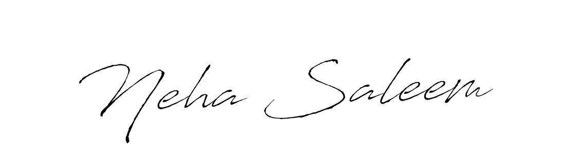 Antro_Vectra is a professional signature style that is perfect for those who want to add a touch of class to their signature. It is also a great choice for those who want to make their signature more unique. Get Neha Saleem name to fancy signature for free. Neha Saleem signature style 6 images and pictures png