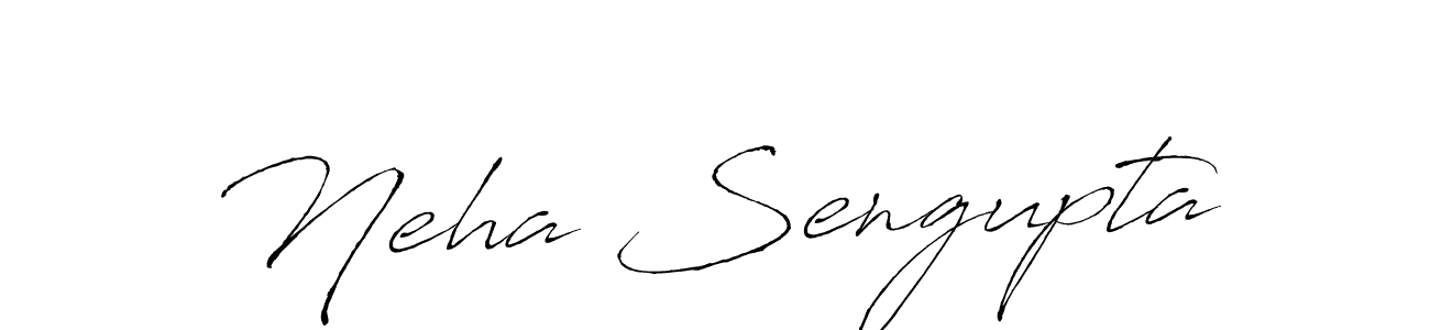 How to make Neha Sengupta name signature. Use Antro_Vectra style for creating short signs online. This is the latest handwritten sign. Neha Sengupta signature style 6 images and pictures png