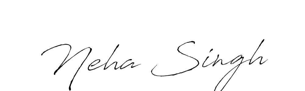 Antro_Vectra is a professional signature style that is perfect for those who want to add a touch of class to their signature. It is also a great choice for those who want to make their signature more unique. Get Neha Singh name to fancy signature for free. Neha Singh signature style 6 images and pictures png