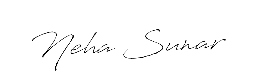 Antro_Vectra is a professional signature style that is perfect for those who want to add a touch of class to their signature. It is also a great choice for those who want to make their signature more unique. Get Neha Sunar name to fancy signature for free. Neha Sunar signature style 6 images and pictures png
