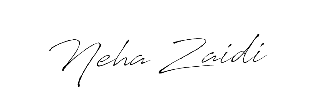 Also we have Neha Zaidi name is the best signature style. Create professional handwritten signature collection using Antro_Vectra autograph style. Neha Zaidi signature style 6 images and pictures png