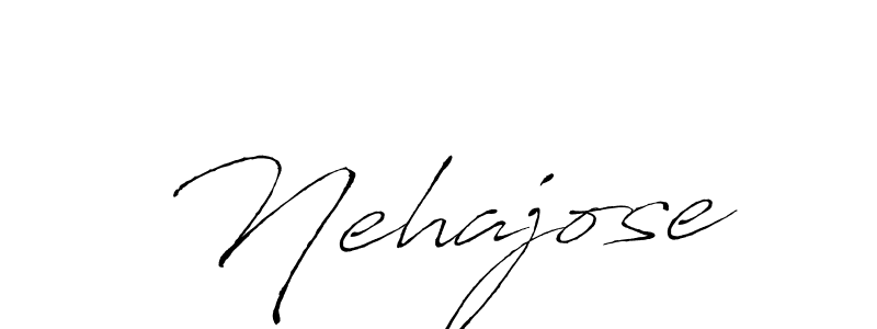 Create a beautiful signature design for name Nehajose. With this signature (Antro_Vectra) fonts, you can make a handwritten signature for free. Nehajose signature style 6 images and pictures png