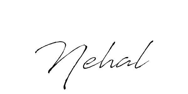 Also we have Nehal  name is the best signature style. Create professional handwritten signature collection using Antro_Vectra autograph style. Nehal  signature style 6 images and pictures png