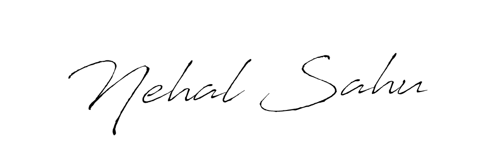 How to make Nehal Sahu signature? Antro_Vectra is a professional autograph style. Create handwritten signature for Nehal Sahu name. Nehal Sahu signature style 6 images and pictures png
