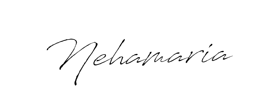 Make a beautiful signature design for name Nehamaria. With this signature (Antro_Vectra) style, you can create a handwritten signature for free. Nehamaria signature style 6 images and pictures png