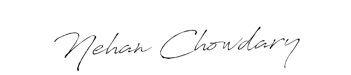 if you are searching for the best signature style for your name Nehan Chowdary. so please give up your signature search. here we have designed multiple signature styles  using Antro_Vectra. Nehan Chowdary signature style 6 images and pictures png