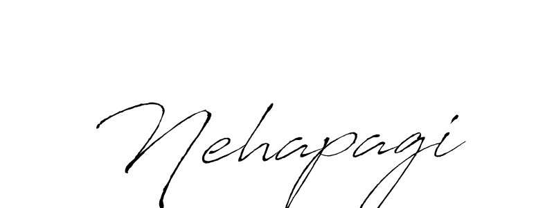 How to make Nehapagi name signature. Use Antro_Vectra style for creating short signs online. This is the latest handwritten sign. Nehapagi signature style 6 images and pictures png