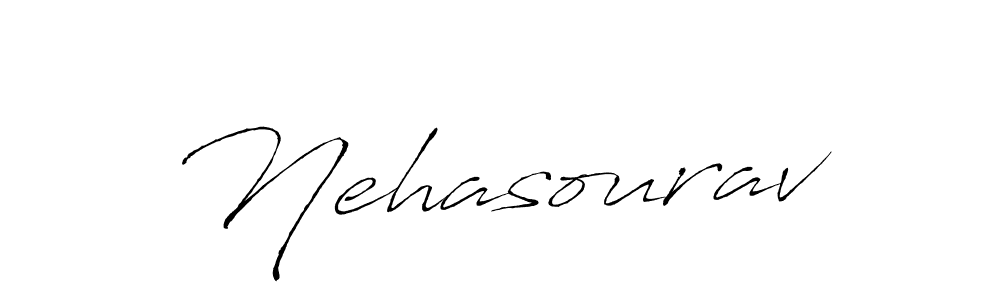 Nehasourav stylish signature style. Best Handwritten Sign (Antro_Vectra) for my name. Handwritten Signature Collection Ideas for my name Nehasourav. Nehasourav signature style 6 images and pictures png