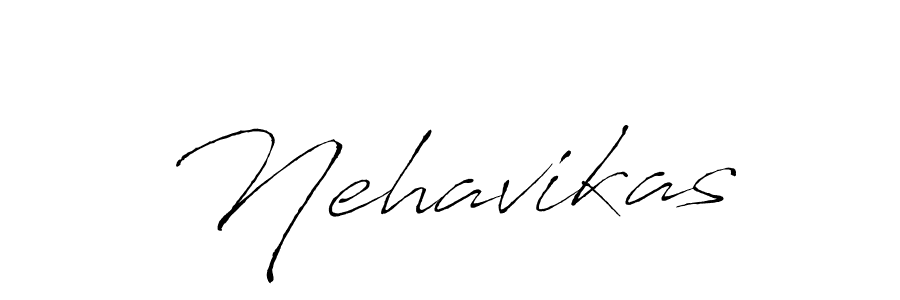 Nehavikas stylish signature style. Best Handwritten Sign (Antro_Vectra) for my name. Handwritten Signature Collection Ideas for my name Nehavikas. Nehavikas signature style 6 images and pictures png