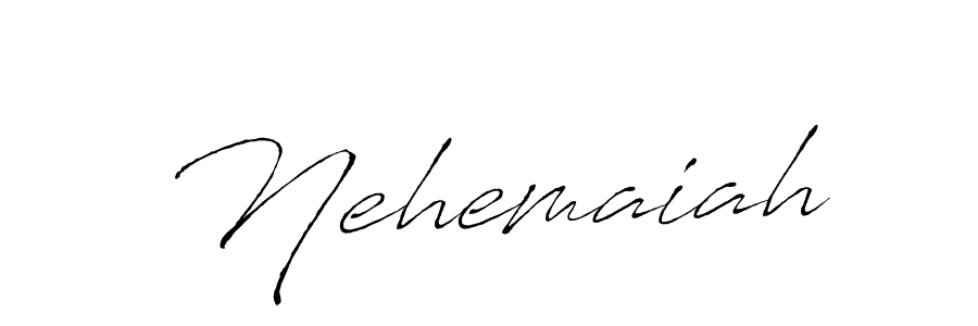 Similarly Antro_Vectra is the best handwritten signature design. Signature creator online .You can use it as an online autograph creator for name Nehemaiah. Nehemaiah signature style 6 images and pictures png