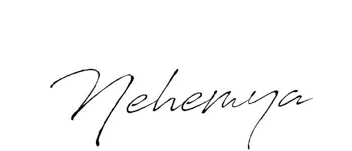 Similarly Antro_Vectra is the best handwritten signature design. Signature creator online .You can use it as an online autograph creator for name Nehemya. Nehemya signature style 6 images and pictures png