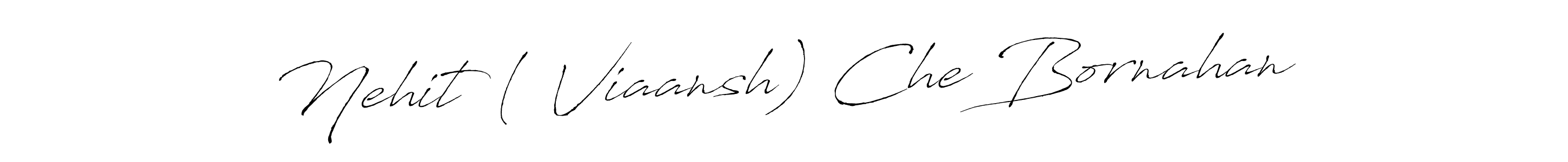 You can use this online signature creator to create a handwritten signature for the name Nehit ( Viaansh) Che Bornahan. This is the best online autograph maker. Nehit ( Viaansh) Che Bornahan signature style 6 images and pictures png