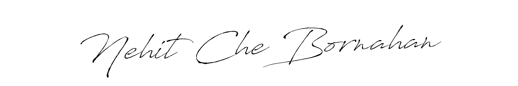 Make a short Nehit Che Bornahan signature style. Manage your documents anywhere anytime using Antro_Vectra. Create and add eSignatures, submit forms, share and send files easily. Nehit Che Bornahan signature style 6 images and pictures png