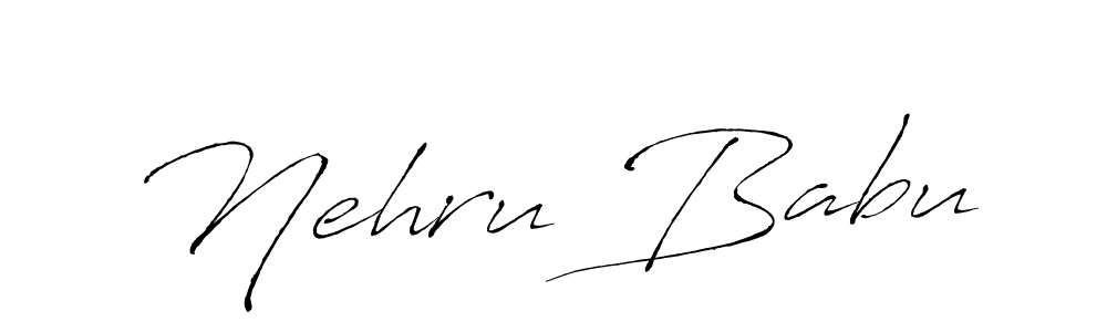 You should practise on your own different ways (Antro_Vectra) to write your name (Nehru Babu) in signature. don't let someone else do it for you. Nehru Babu signature style 6 images and pictures png