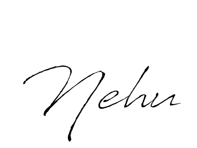 You should practise on your own different ways (Antro_Vectra) to write your name (Nehu) in signature. don't let someone else do it for you. Nehu signature style 6 images and pictures png