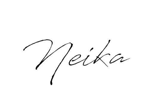 You should practise on your own different ways (Antro_Vectra) to write your name (Neika) in signature. don't let someone else do it for you. Neika signature style 6 images and pictures png