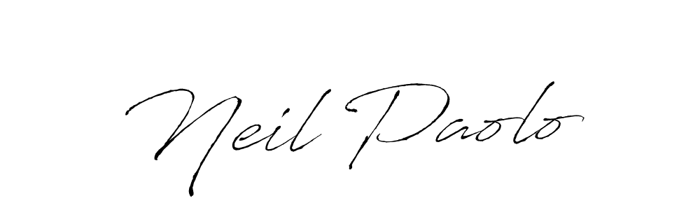 Similarly Antro_Vectra is the best handwritten signature design. Signature creator online .You can use it as an online autograph creator for name Neil Paolo. Neil Paolo signature style 6 images and pictures png