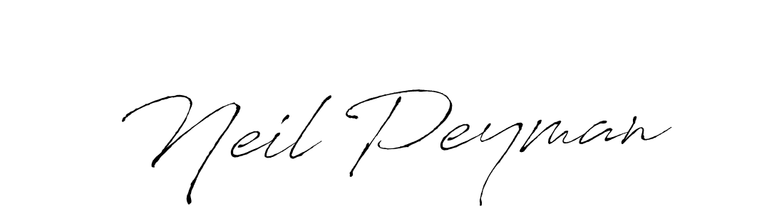 Make a beautiful signature design for name Neil Peyman. With this signature (Antro_Vectra) style, you can create a handwritten signature for free. Neil Peyman signature style 6 images and pictures png