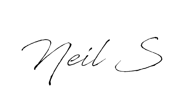 Once you've used our free online signature maker to create your best signature Antro_Vectra style, it's time to enjoy all of the benefits that Neil S name signing documents. Neil S signature style 6 images and pictures png