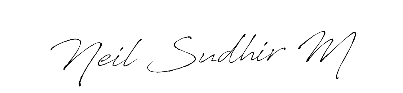 You can use this online signature creator to create a handwritten signature for the name Neil Sudhir M. This is the best online autograph maker. Neil Sudhir M signature style 6 images and pictures png